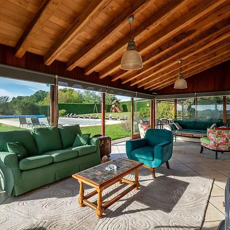 Authentique Propriete Perigourdine Pour 18 Pers. Avec Piscine Chauffee - Fr-1-824-13 *